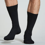 Kit 12 Pares de Meia Social | Preto, Cinza, Marrom Azul | Uso com ternos, roupas sociais e casuais.