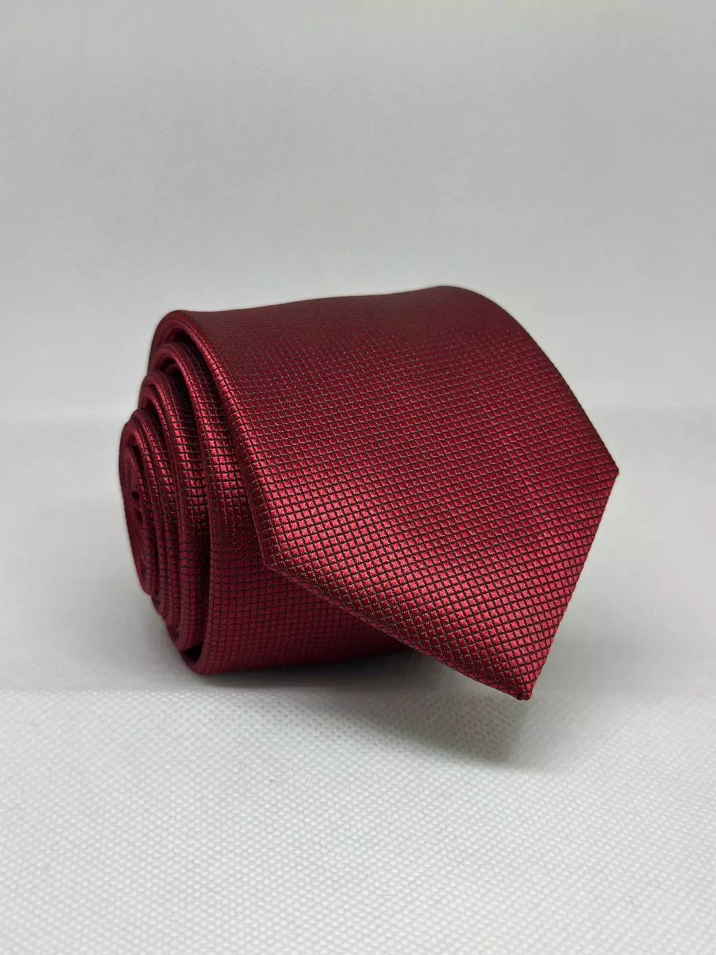 Gravata Slim Marsala Lisa/Trabalhada