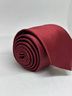 Gravata Slim Marsala Lisa/Trabalhada