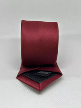 Gravata Slim Marsala Lisa/Trabalhada