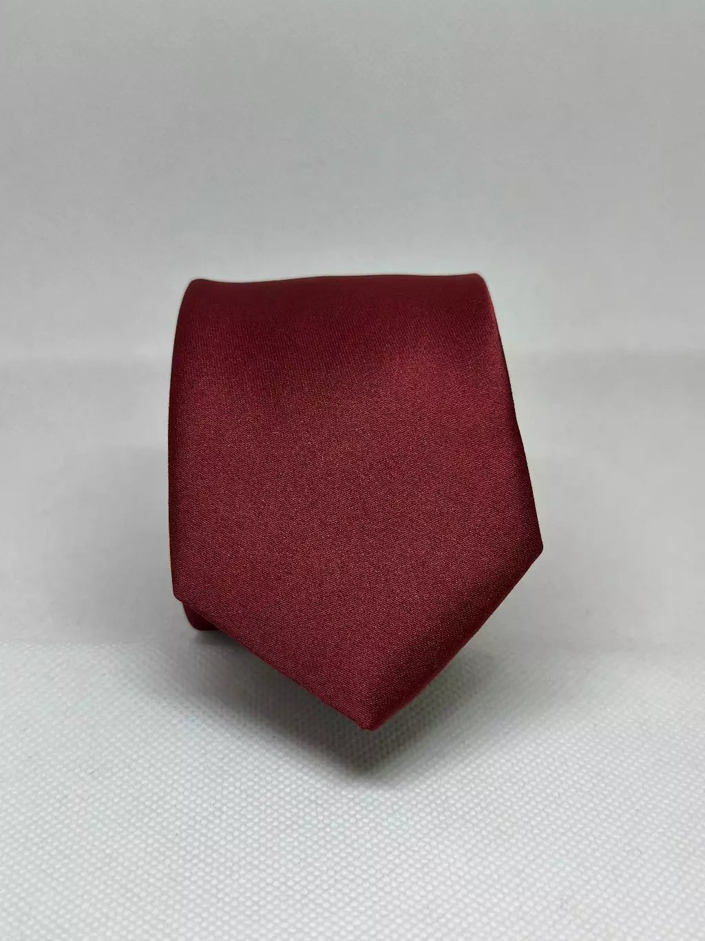 Gravata Slim Marsala Lisa/Trabalhada